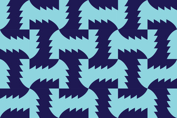 Circle Shapes and Designs Blue Colors Geometric Pattern Abstract Background Geometric Background