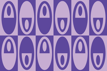 Circle Shapes and Designs Purple Colors Geometric Pattern Abstract Background Geometric Background