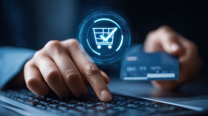 Online shopping and payment process