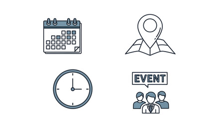 Event Planning Illustration