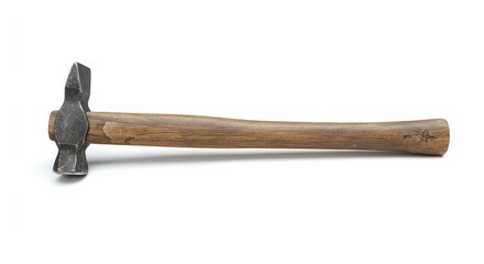 Wooden Handle Hammer with Metal Head for Construction and Carpentry Work