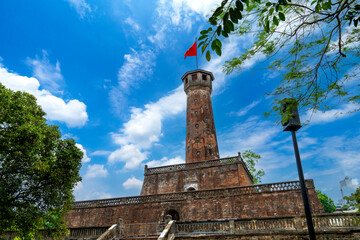 Hanoi Flagpole, also known as Hanoi Flag Tower, is a tower-like structure built at the same time as Hanoi Citadel during the Nguyen Dynasty.