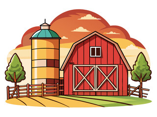 barn illustration