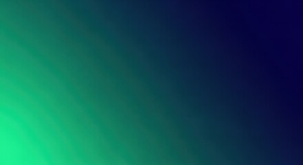 Fototapeta premium Abstract gradient background transitioning from bright teal to deep navy blue