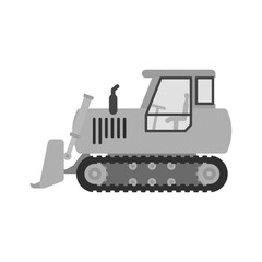 Naklejka premium Bulldozer icon