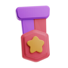 Cute Star-Shaped Eraser in Pink and Purple Case