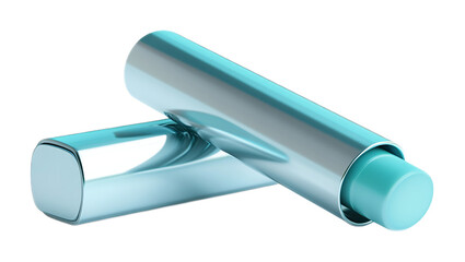 Lip Balm Tube for Lip Care and Hydration - Isolated on White Background