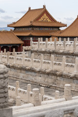 View of Forbidden City (Palace Museum) in Beijing, China.
