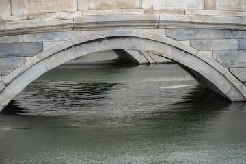 Obraz premium Close up of stone bridge of Forbidden City Beijing, China.