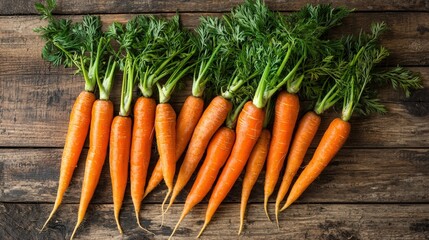 Harvest of Organic Carrots