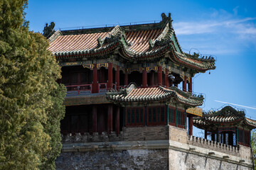 Architectural landscape of Imperial Summer palace in Beijing, china.