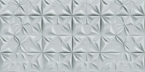 Obraz premium Geometric tiles abstract pattern wall decor