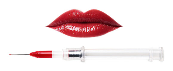 Lip Plumper for Lip Care and Enhancement - Isolated on White Background