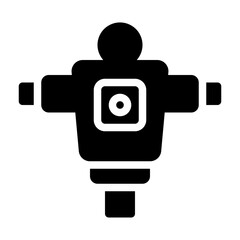 Fototapeta premium dummy, This is a vector single icon with a solid style. Suitable for any purpose, such as website design, mobile app design, logo design, pattern design, etc