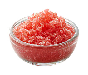 Lip Scrub for Lip Exfoliation and Smoothness - Isolated on White Background