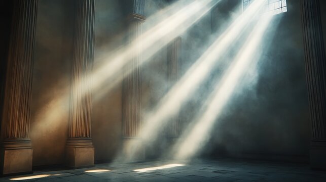 Ancient interior sunlight