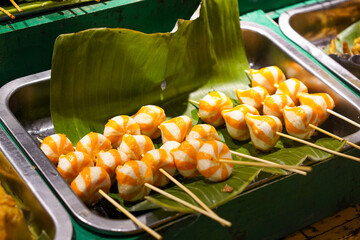 Indonesian Street Food, captured on July 13, 2025. A mix of local favorites like fried rice, satay,...