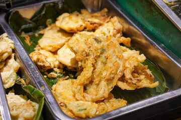 Indonesian Street Food, captured on July 13, 2025. A mix of local favorites like fried rice, satay,...