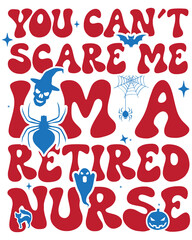 Helloween Proud Nurse – Compassion, Strength, and Care in Every Beat, Helloween nurse t-shirt design