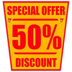 Special offer 50 pc discount