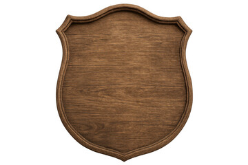 Wooden sign with rounded edges and transparent background, perfect for adding custom text or designs