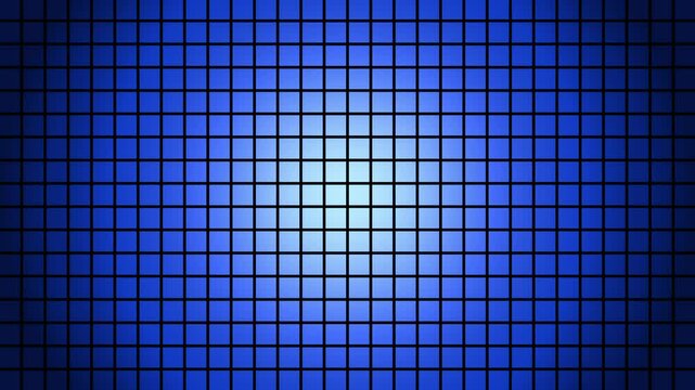 タイル柄の壁にスポットライトを照らすイメージ　 tile_004