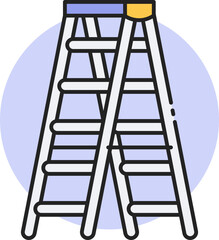 Ladder Illustration Icon