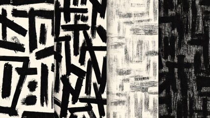 Abstract brushstroke pattern