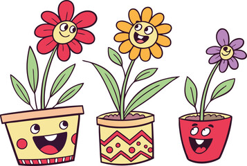 Gardening and Planting Illustration Featuring Green Lifestyle and Eco Friendly Hobby Concepts. Creative Gardening and Planting Design Highlighting Nature Care and Outdoor Activity Themes