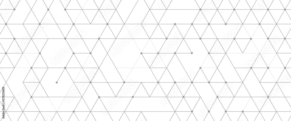 Aufkleber vector abstract minimalist grey triangles technology pattern grey geometric background.