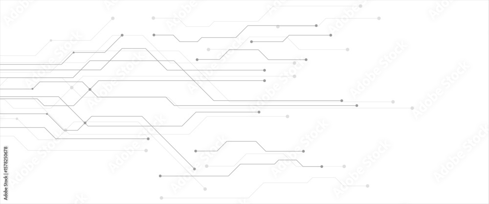 Poster vector abstract digital technology futuristic internet network speed connection with design line tec