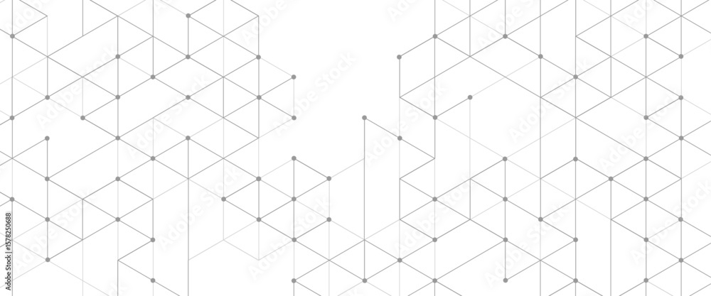 Poster vector abstract minimalist grey triangles technology pattern grey geometric background.