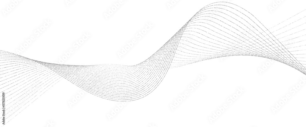 Poster vector grey with dynamic waves for business design with modern backdrop design for business, present