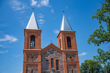 Church of Saints Simeon and Tadeusz, Lazduny village, Grodno region, Belarus