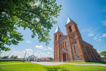 Church of Saints Simeon and Tadeusz, Lazduny village, Grodno region, Belarus