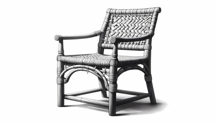old wooden chair
