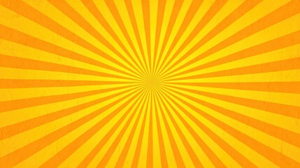 Obraz premium Vibrant radiating yellow background