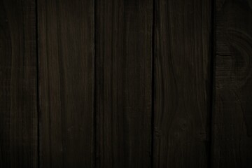 Dark brown wooden panel surface is being shown in flat design, featuring grain patterns and knots