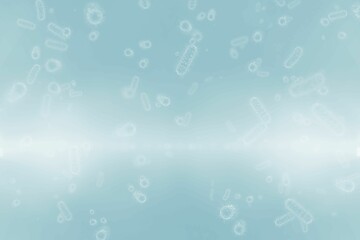 Three dimension image of bacterium