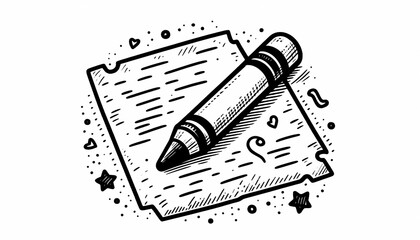 pen and notebook
