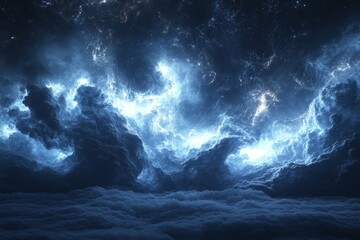 Fototapeta premium Modern interior design of an apartment living room with a green sofa and armchairs against a white stucco wall, offering a fresh and airy space. Home interior 3D rendering, Generative AI