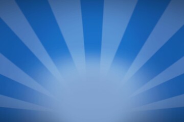 Full frame shot of blue sunburst pattern