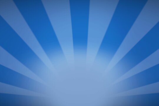 Full frame shot of blue sunburst pattern