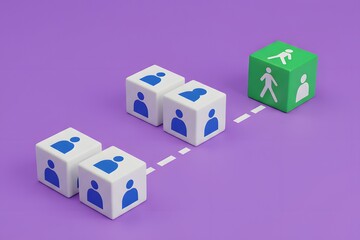 Take the first step and cross the line. Initiative and risk-taking. Bold move toward personal goals, professional ambitions, or life-changing decisions.