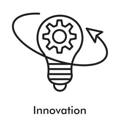 Innovation Icon - Line Style