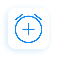 Add Alarm Symbol for New Notification Reminder