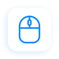 Computer Mouse Symbol for Navigation and Input Device