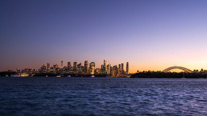Fototapeta premium Sunset in Sydney