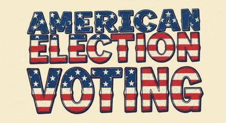 American Election Voting Process Participation and Civic Duty
