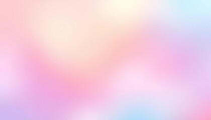 Obraz premium Soft pastel gradient background, seamless blend of delicate hues, soft, color